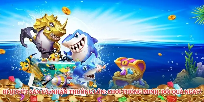 Bí quyết săn cá, nhận thưởng lớn: Chơi thông minh, đổi quà ngay!