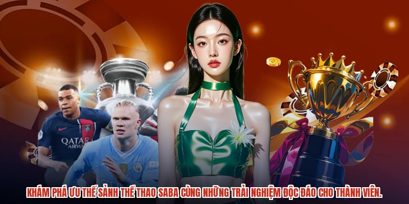 Khám phá ưu thế sảnh thể thao SABA cùng những trải nghiệm độc đáo cho thành viên.
